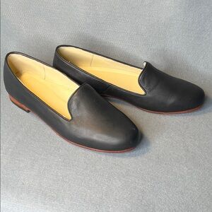 Nisolo Women’s Black leather loafers sz 9.5